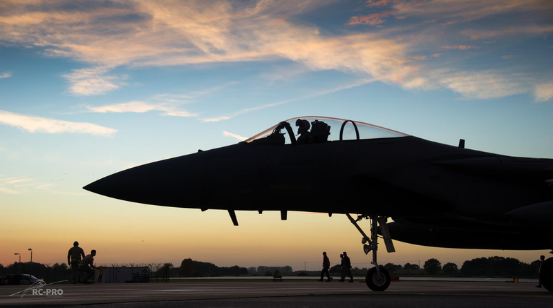 Illustration for article titled This Photo Tour Of The USAF's "Grim Reapers" F-15 Squadron Will Give You Shivers